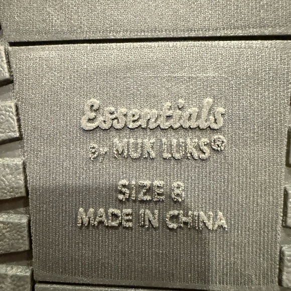 MukLuks Women's Bootie Dark Grey Ankle Harness Comfort Slip On Shoe Size 8 New - Picture 5 of 5